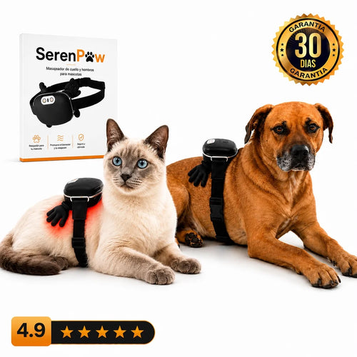 SerenPaw Masajeador Antiestres para Mascotas