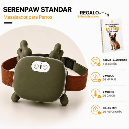SerenPaw Masajeador Antiestres para Mascotas